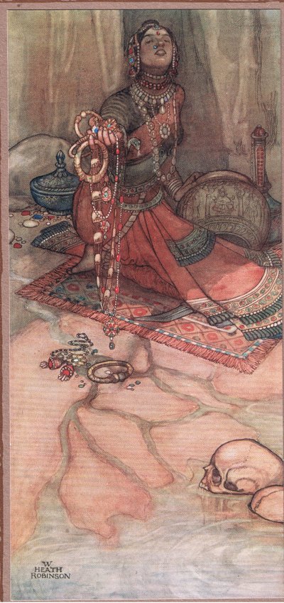 Calcutta. Mij de zee Kapitein hield van de rivier gebouwd door William Heath Robinson