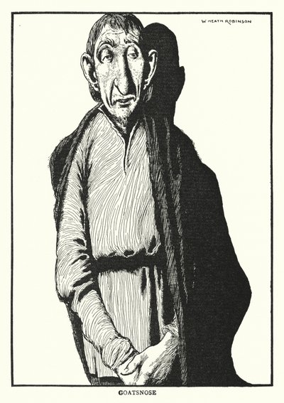 Geitenneus door William Heath Robinson