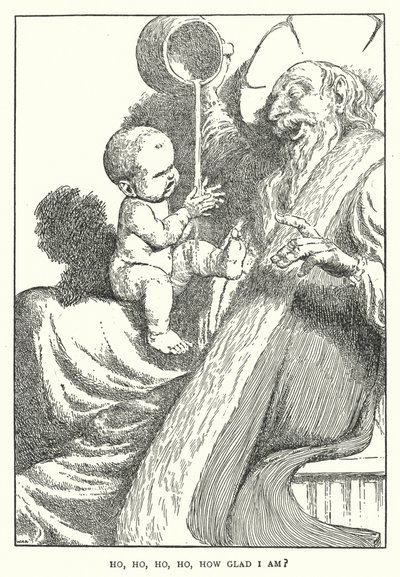 Ho, ho, ho, ho, hoe blij ben ik? door William Heath Robinson