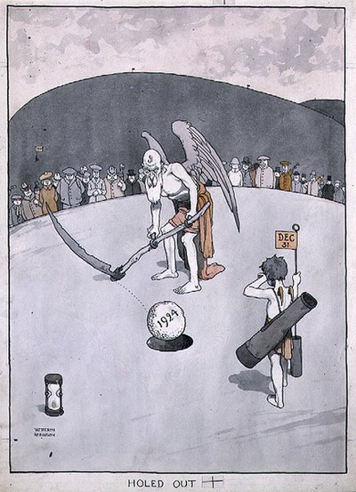 "Holed Out", een illustratie uit 