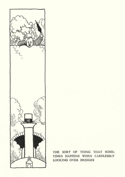 Illustratie voor Railway Ribaldry door W Heath Robinson door William Heath Robinson