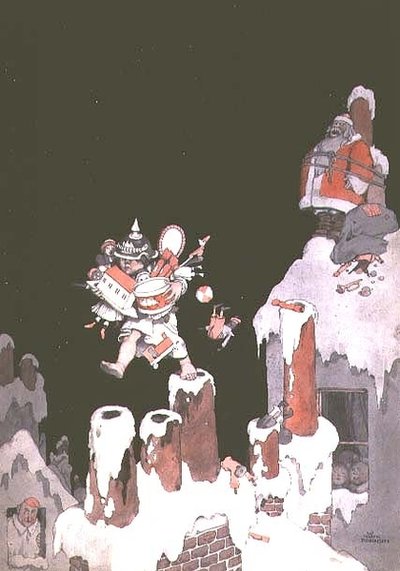 Buit - Een tip van de Hunnen door William Heath Robinson