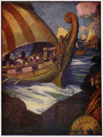 Velen waren de Helden die uit Griekenland Vertrokken door William Heath Robinson