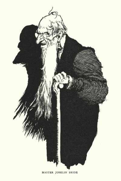 Meester Jobelin Bruid (litho) door William Heath Robinson