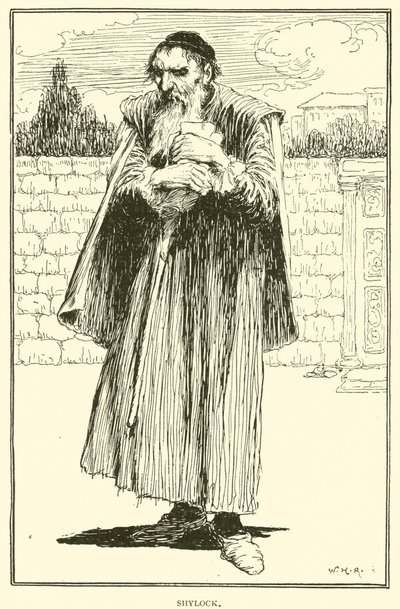Shylock door William Heath Robinson