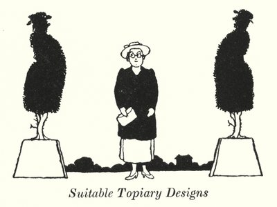 Geschikte Topiary Ontwerpen door William Heath Robinson