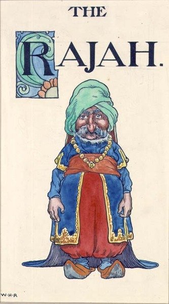 De radja door William Heath Robinson
