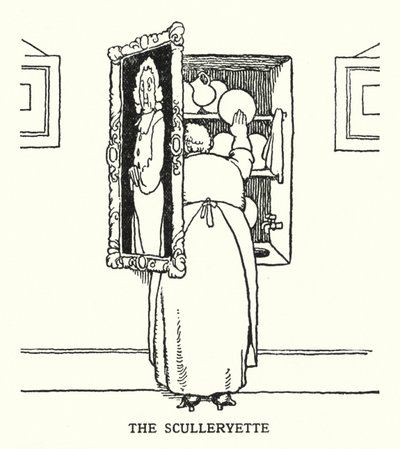 De Sculleryette door William Heath Robinson