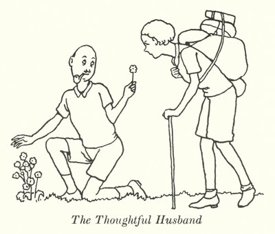 De attente echtgenoot door William Heath Robinson