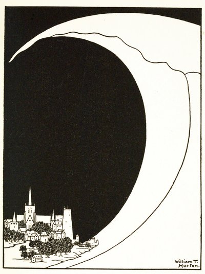 De Golf, uit A Book of Images, pub. 1898 door William Heath Robinson