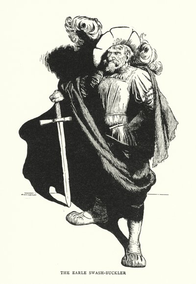 De graaf swash-buckler door William Heath Robinson