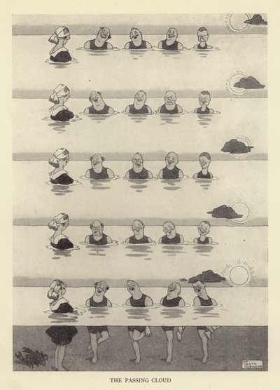 De voorbijgaande wolk door William Heath Robinson