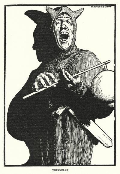 Triboulet door William Heath Robinson