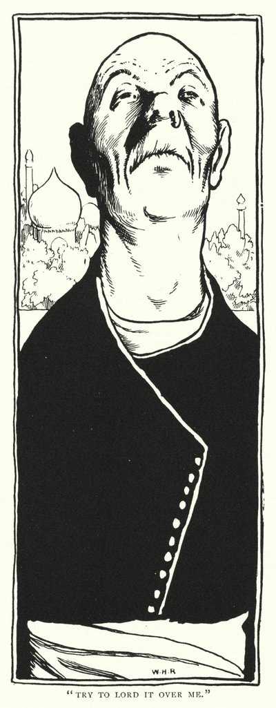 "Probeer over mij te heersen" door William Heath Robinson