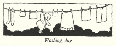 Wasdag door William Heath Robinson