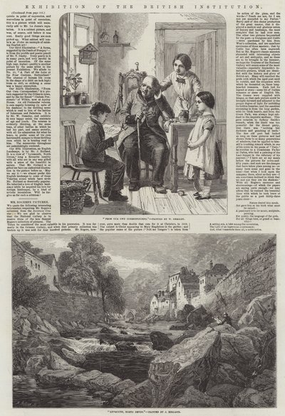 Tentoonstelling van de Britse Instelling door William Hemsley