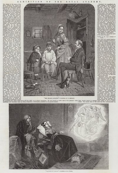 Tentoonstelling van de Koninklijke Academie door William Hemsley