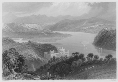De Vallei van de Blackwater, tussen Lismore en Youghall door William Henry (after) Bartlett