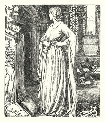 Godiva door William Henry (after) Hunt