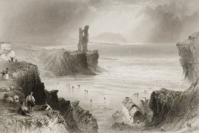 Ballybunnion, County Kerry, Ierland, uit 