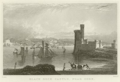 Black Rock Castle door William Henry Bartlett