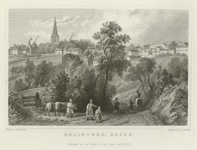 Braintree, Essex door William Henry Bartlett