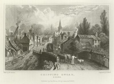 Chipping Ongar, Essex door William Henry Bartlett