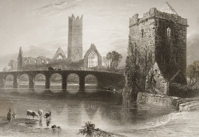 Clare Abbey, County Clare, Ierland, uit 