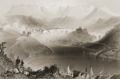 Clifden, Connemara, County Galway, Ierland, uit 