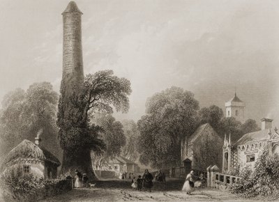 Clondalkin, County Dublin, Ierland, uit 