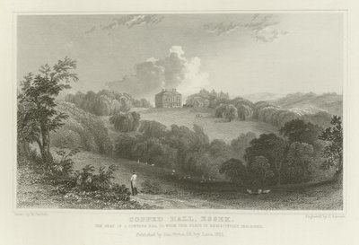 Copped Hall, Essex, de Residentie van J. Conyers, Esquire door William Henry Bartlett