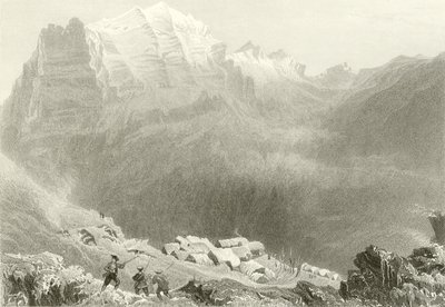 Dormeilleuse, Hoge Alpen, het toneel van Felix Neffs