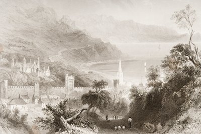 Glenarm, County Antrim, Noord-Ierland, uit 