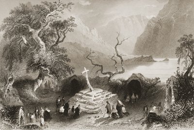 Gougane Barra, County Cork, Ierland, uit 