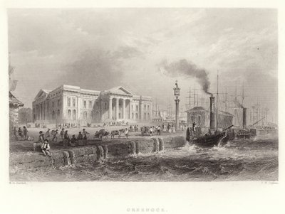 Greenock door William Henry Bartlett