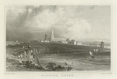Harwich, Essex door William Henry Bartlett