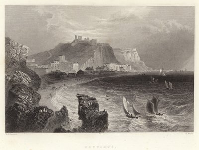 Hastings door William Henry Bartlett