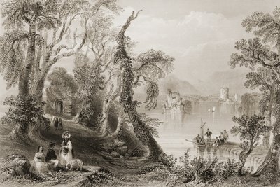Innisfallen, Killarney Meer, County Killarney, uit 