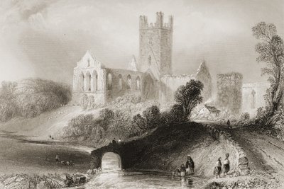 Jerpoint Abbey, County Kilkenny, Ierland, uit 