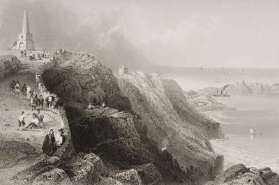 Killiney Hill, County Dublin, Ierland, uit 