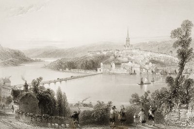 Londonderry, County Londonderry, Noord-Ierland, uit 