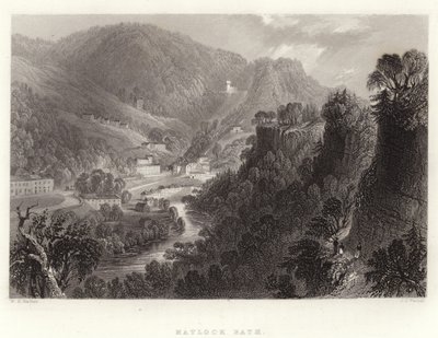 Matlock Bath door William Henry Bartlett