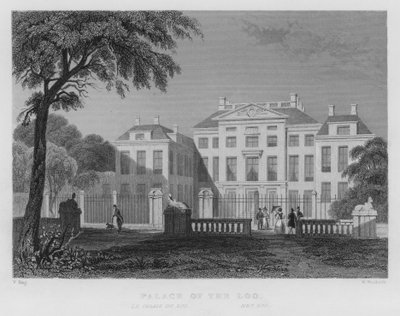 Paleis Het Loo door William Henry Bartlett