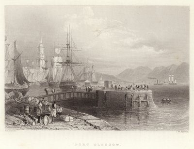 Port Glasgow door William Henry Bartlett