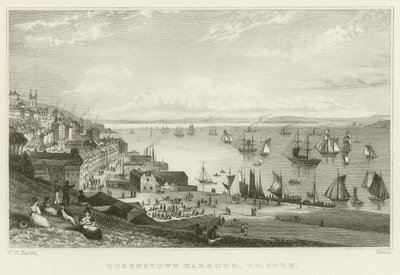 Queenstown haven door William Henry Bartlett