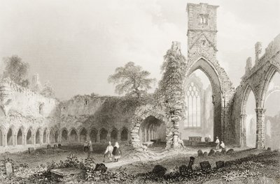 Sligo Abbey, County Sligo, Ierland, uit 