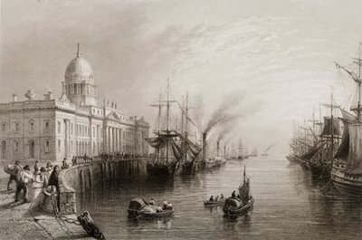 Het douanehuis, Dublin, uit 
