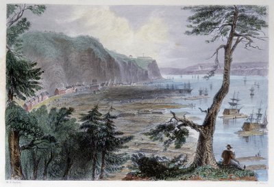 Houtopslag bij Quebec - in 