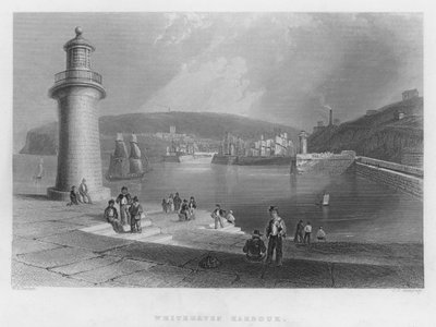 Haven van Whitehaven door William Henry Bartlett