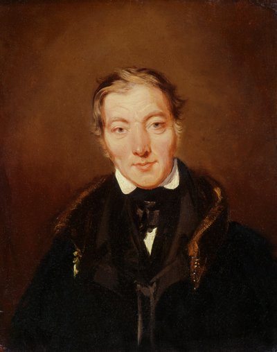 Robert Owen, 1834 door William Henry Brooke